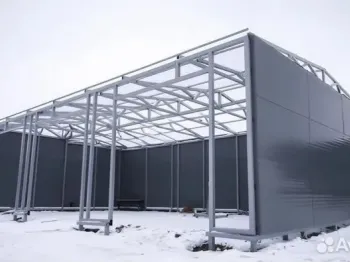 Каркас гаража под сэндвич-панели 6х10 м, 60м²