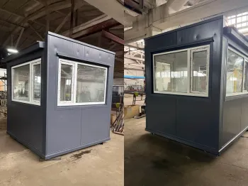 Пост охраны 2,3x2,3 метра