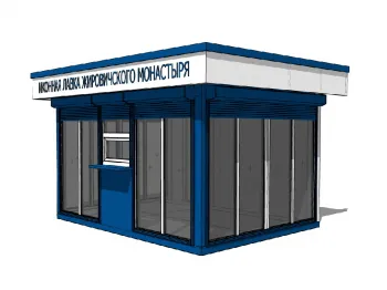 Модульный павильон 4х3